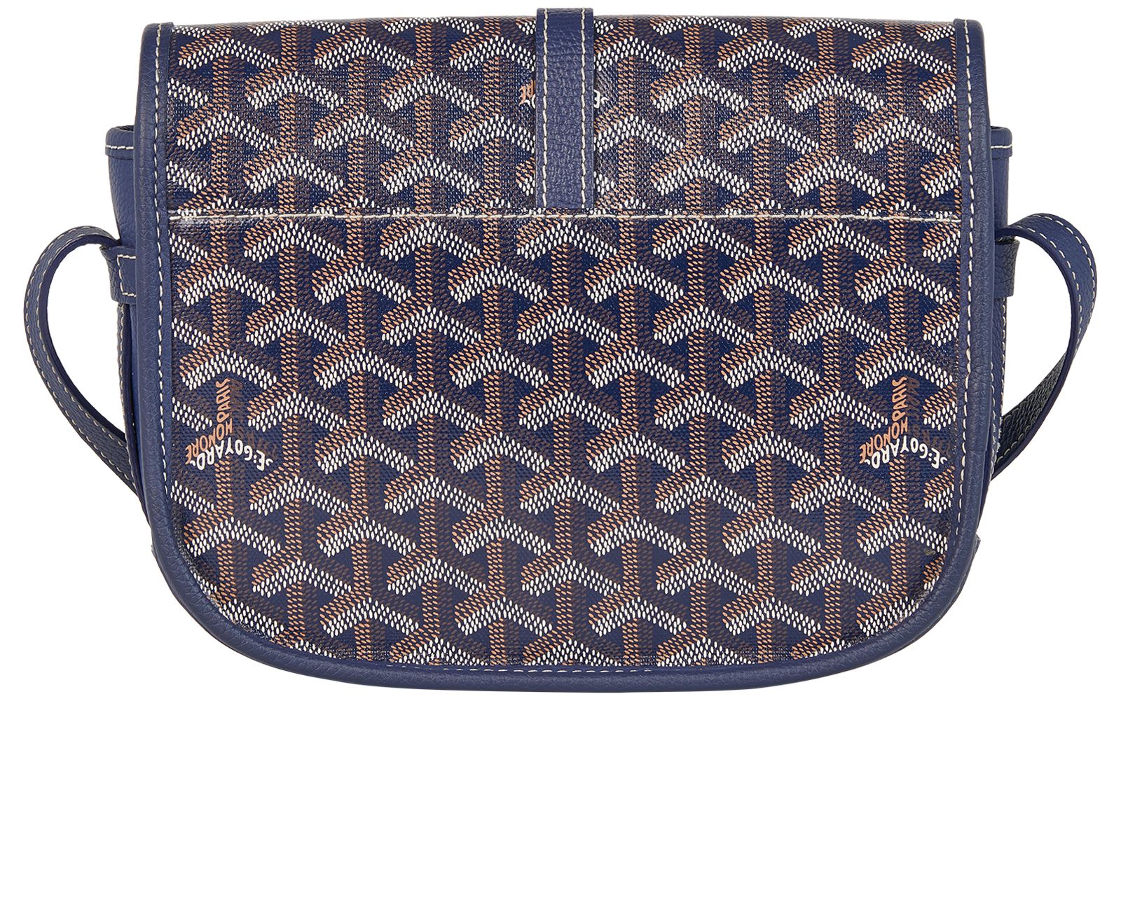 Belvedere PM, &pound;1,550, Handbags, Navy, Canvas, Back view